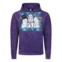 Cloud Purple snowman tumbler Vintage Hoodie - AdoDesignShop
