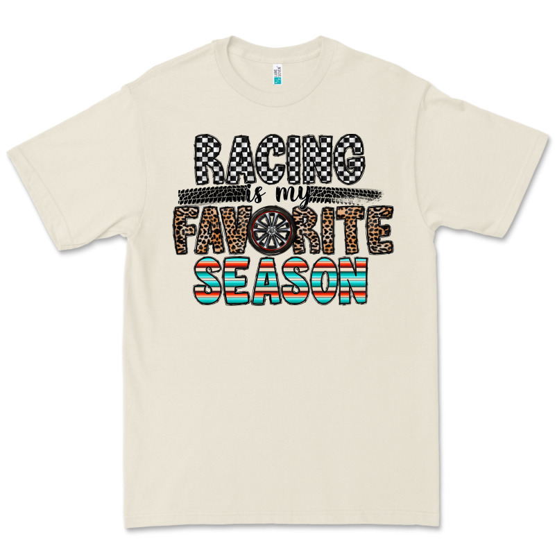 Racing Is My Favorite Season Premium Tee by CowhideDigitalArt | Teevron