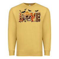 Antique Gold Halloween Love Premium Sweatshirt - texasbilliewilder