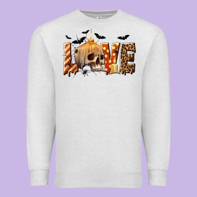 Halloween Love Premium Sweatshirt Designed By Texasbilliewilder