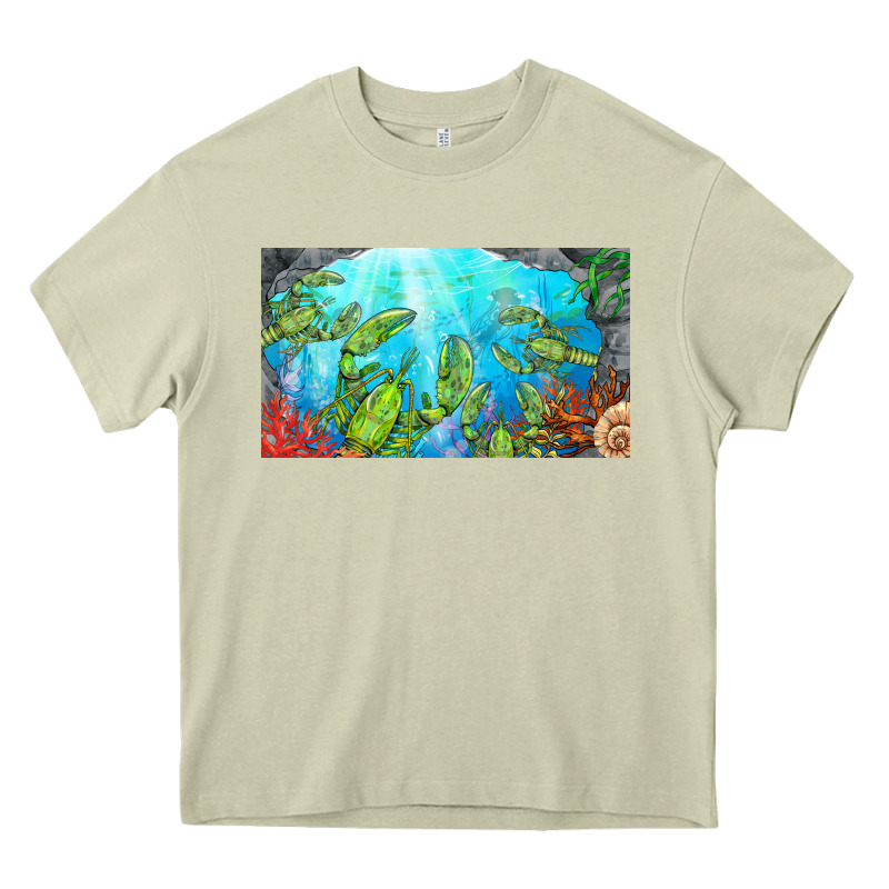 Lobster Sippy Cup Heavy Core Tee by BarkalooDesign | Teevron
