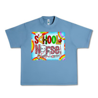 Pebble Blue Western School Nurse Urban Heavy Tee - LillyAllenDesigns