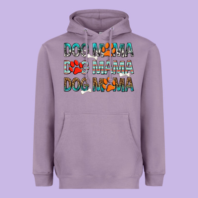 Dog Mama Dog Mama Dog Mama Heavyweight Hoodie Designed By Texasbilliewilder