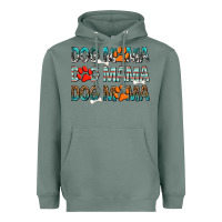 Sage dog mama dog mama dog mama Heavyweight Hoodie - texasbilliewilder