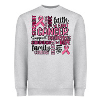 Cancer Awareness Heavyweight Sweatshirt | Teevron