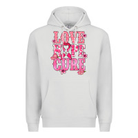 Dove Grey Love Hope Cure Cancer Awareness Premium Hoodie - HowdyJamesFarm