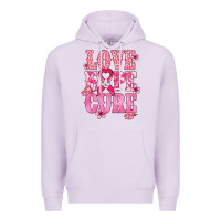 Lilac Love Hope Cure Cancer Awareness Premium Hoodie - HowdyJamesFarm