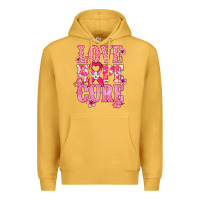 Mustard Love Hope Cure Cancer Awareness Premium Hoodie - HowdyJamesFarm