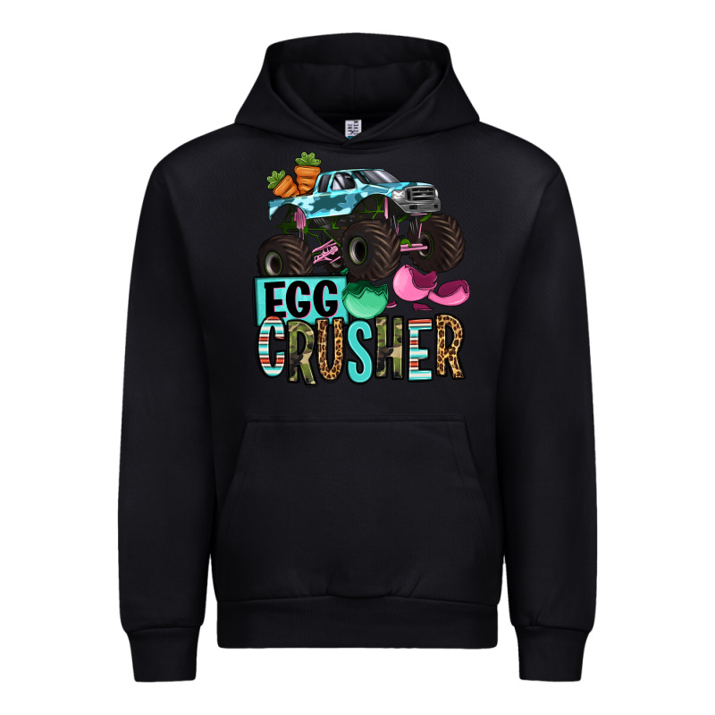 Easter Day Monster Truck Easter Egg Crusher Urban Hoodie by OliviaCreatesArt | Teevron