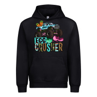 Black Easter Day Monster truck Easter egg crusher Urban Hoodie - OliviaCreatesArt