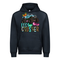Navy Easter Day Monster truck Easter egg crusher Urban Hoodie - OliviaCreatesArt