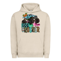 Pigment French Oak Easter Day Monster truck Easter egg crusher Urban Hoodie - OliviaCreatesArt