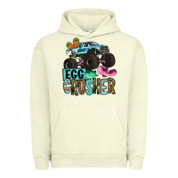 Pigment Pistachio Easter Day Monster truck Easter egg crusher Urban Hoodie - OliviaCreatesArt