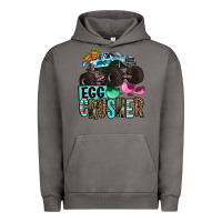 Pigment Tornado Easter Day Monster truck Easter egg crusher Urban Hoodie - OliviaCreatesArt