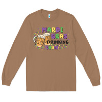 Toasted Coconut mardi gras drinking team Long Sleeve Tee - MaliasSmallBusiness