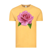 Vintage Mustard Perfume Delight Rose Vintage Tee - LillyAllenDesigns