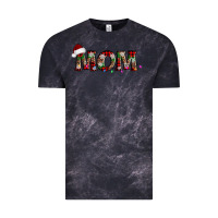 Cloud Black christmas mom Vintage Tee - AdoDesignShop