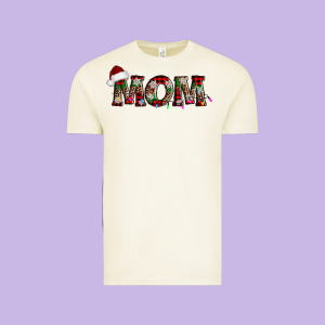 Christmas Mom Vintage Tee Designed By Adodesignshop