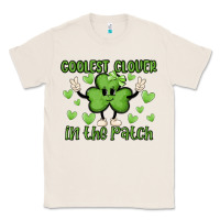 Natural coolest clover to pinch Classic Tee - MaliasSmallBusiness