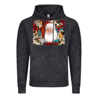 Cowhide Santa Cookie Socks Background Vintage Hoodie | Teevron
