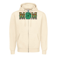 Sandshell gemstone aztec mom Zipper Hoodie - LillyAllenDesigns