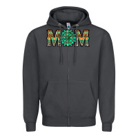 Smoke gemstone aztec mom Zipper Hoodie - LillyAllenDesigns