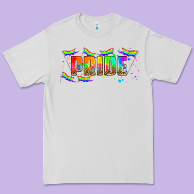 Lgbtq Pride  Libbey Glass Premium Tee Designed By Hra Design Shop