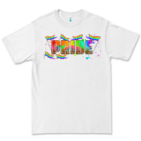 White lgbtq pride  libbey glass Premium Tee - HRA Design Shop