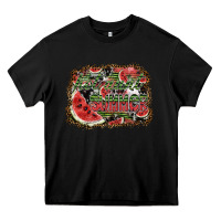 Black hot aunt summer Heavy Core Tee - SublimationCraftShop