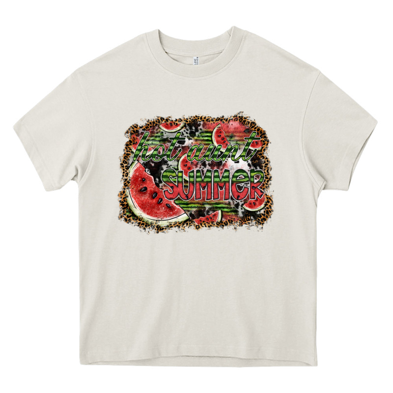 Hot Aunt Summer Heavy Core Tee by SublimationCraftShop | Teevron