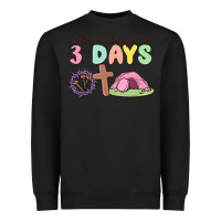 Black a lot can happen in 3 days Heavyweight Sweatshirt - MaliasSmallBusiness