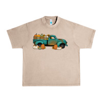 French Oak pumpkin farm truck no background Urban Heavy Tee - Jasminsmagicworld