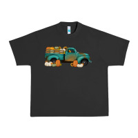 Pigment Black pumpkin farm truck no background Urban Heavy Tee - Jasminsmagicworld