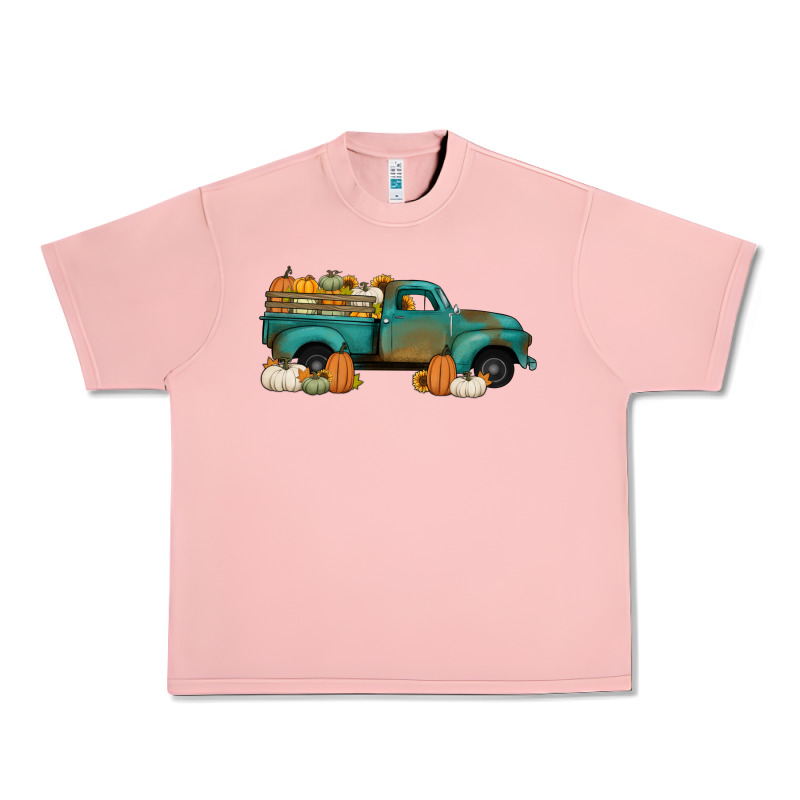 Pumpkin Farm Truck No Background Urban Heavy Tee by Jasminsmagicworld | Teevron