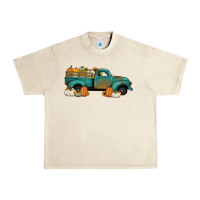Sandshell pumpkin farm truck no background Urban Heavy Tee - Jasminsmagicworld