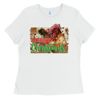 White merry christmas Ladies Tee - JahusDesignShop