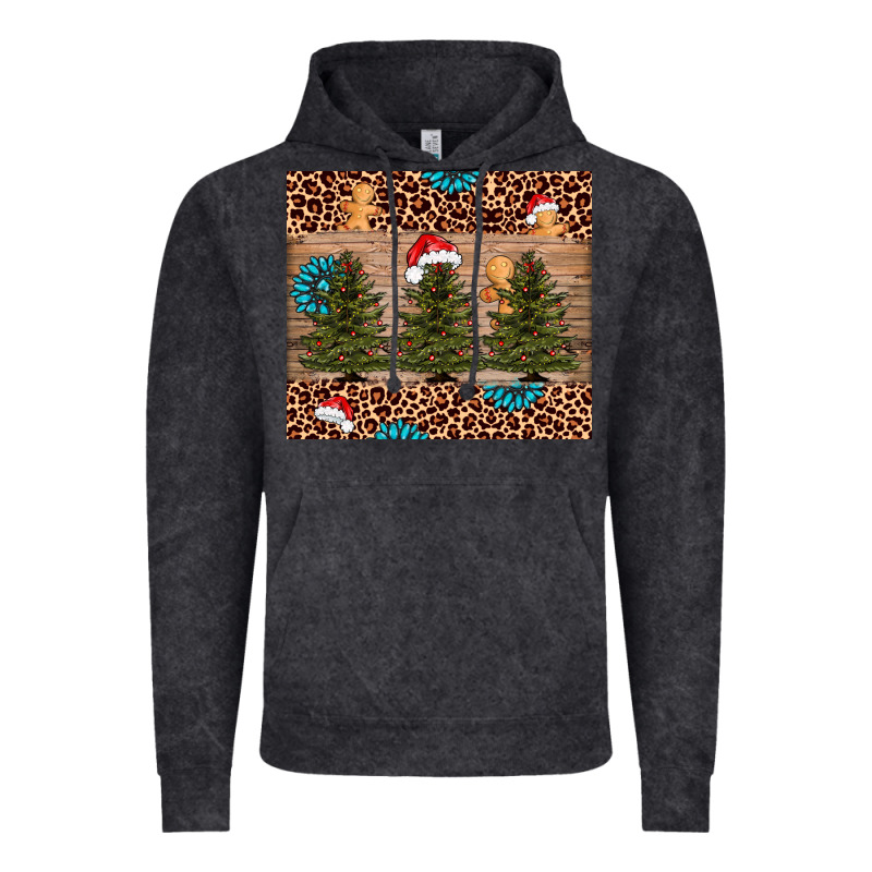 Christmas Trees Leopard Vintage Hoodie by AdoDesignShop | Teevron