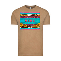 Vintage Coffee cowhide leopard sunflowers mama Vintage Tee - BarkalooDesign