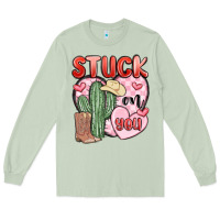 Matcha stuck on you Long Sleeve Tee - MaliasSmallBusiness