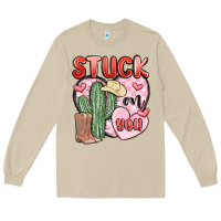 Mushroom stuck on you Long Sleeve Tee - MaliasSmallBusiness