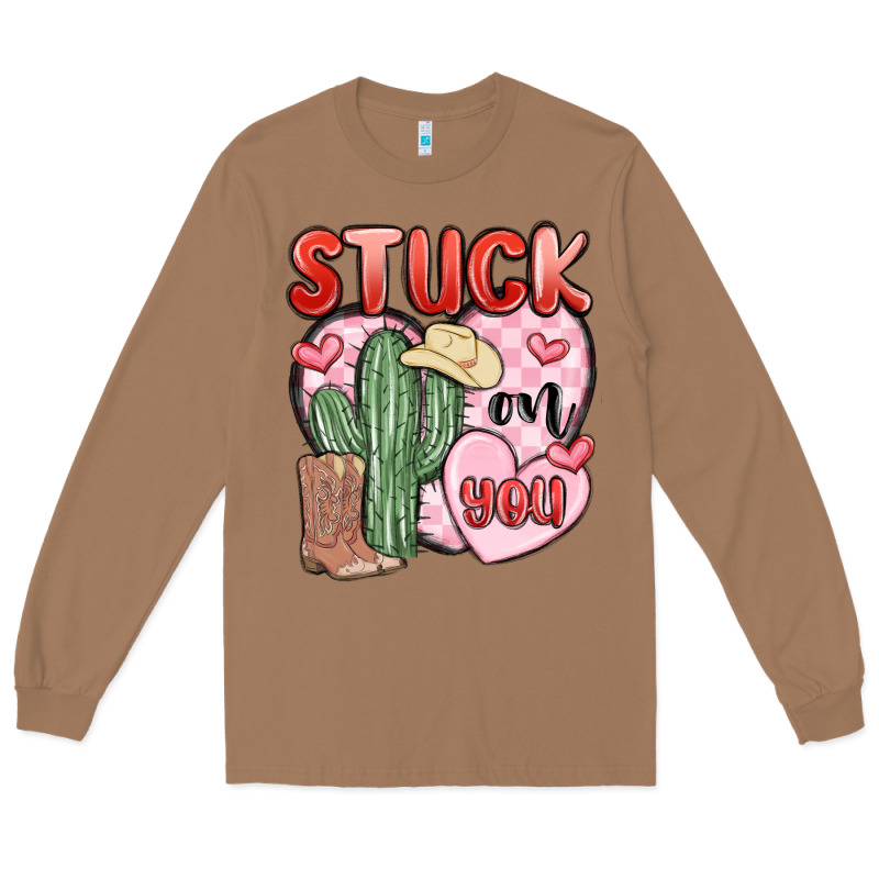 Stuck On You Long Sleeve Tee by MaliasSmallBusiness | Teevron