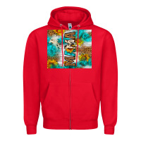 Red mama leopard sunflower Zipper Hoodie - LillyAllenDesigns