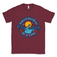 Burgundy making memories at a time Classic Tee - MaliasSmallBusiness