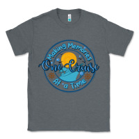 Charcoal Heather making memories at a time Classic Tee - MaliasSmallBusiness