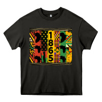 Asphalt juneteenth 1865 tumbler Heavy Core Tee - HRA Design Shop