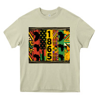 Mossy juneteenth 1865 tumbler Heavy Core Tee - HRA Design Shop