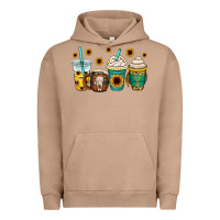Pigment Burro yellowstone coffee cups Urban Hoodie - OliviaCreatesArt