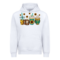 White yellowstone coffee cups Urban Hoodie - OliviaCreatesArt