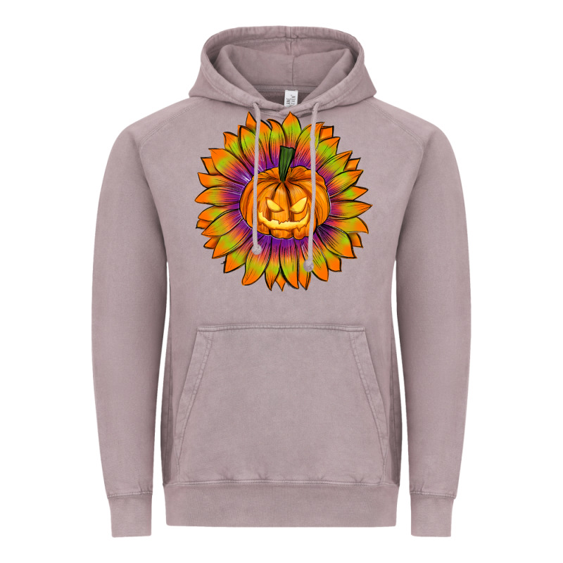 Halloween Sunflower Vintage Hoodie by RanaPortraitStore | Teevron