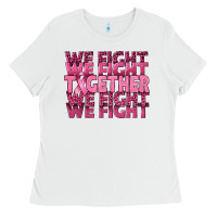 White Together We Fight Ladies Tee - texasbilliewilder